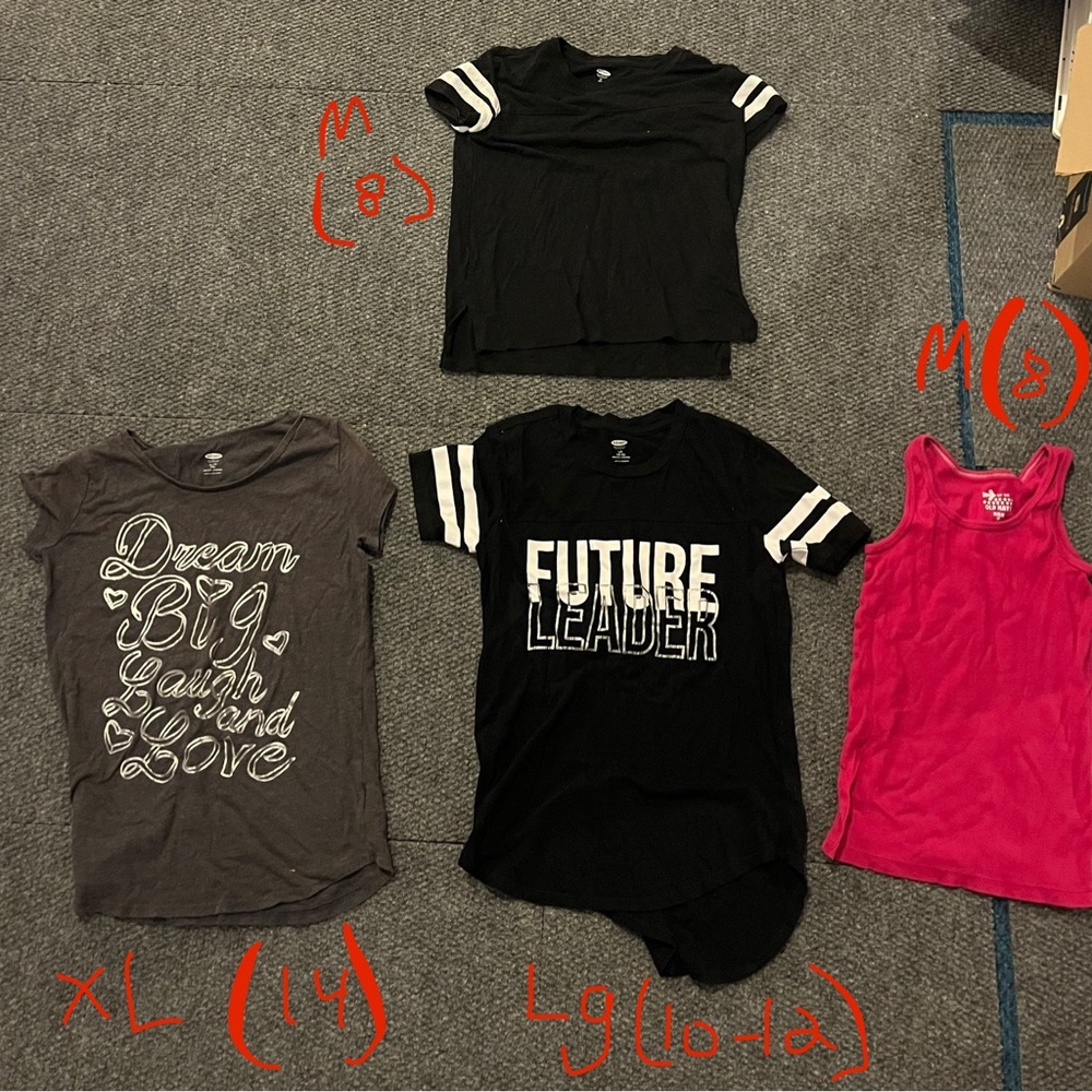 Old Navy girls top bundle